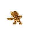Gold Pawniard
